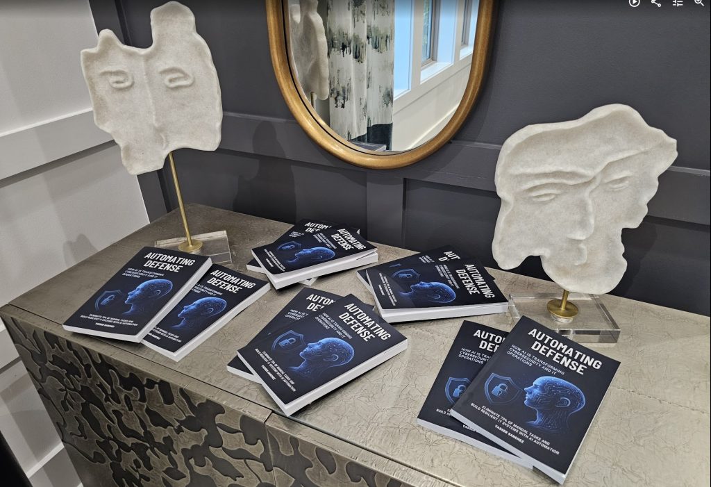 Announcing my book ‘Automating Defense’: real-world lessons on AI in cybersecurity and IT operations, incident response, and automation. Available on Amazon.